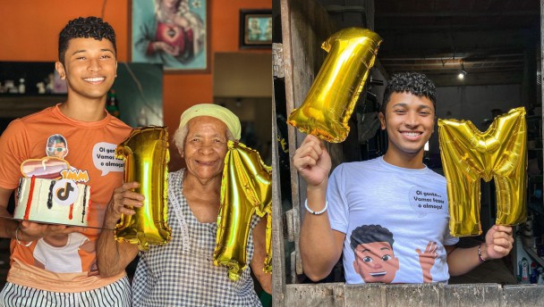 Douglas já soma quase 3 milhões de seguidores das redes sociais Crédito: Reprodução/ Instagram feijhonys