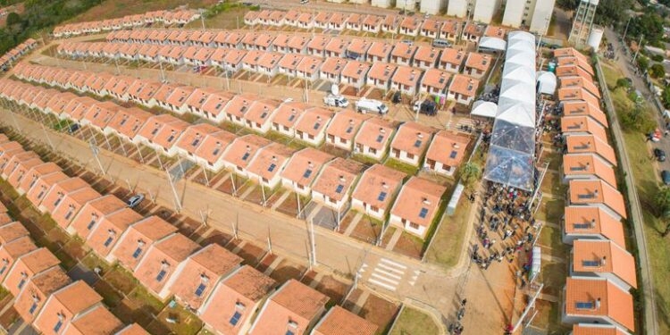 Viamão (RS), 30.06.2023 – Em Viamão, Rio Grande do Sul, presidente Lula entrega unidades habitacionais do programa Minha Casa, Minha Vida. Foto: Ricardo Stuckert/PR