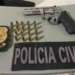 Homem com extensa ficha criminal é preso pela PCCE em posse de arma em Juazeiro do Norte
