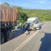 Topic que se dirigia a Juazeiro procedente de Campos Sales colide com caminhão na CE 292 em Nova Olinda