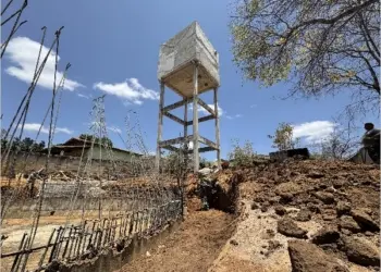Novos reservatórios são construídos para ampliar o sistema de abastecimento d’água no Crato