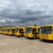 Educação do Crato recebe novos ônibus escolares com acessibilidade e climatização