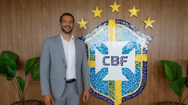 As mudanças foram apresentadas pelo novo presidente da CBF, Samir Xaud. (Foto: Rafael Ribeiro)