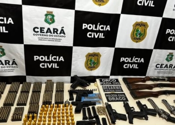 Operação Cancellatus: Polícia Civil prende três CACs e apreende 14 armas no Cariri
