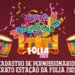 Aberto cadastro de permissionários para o carnaval Crato Estação da Folia 2026