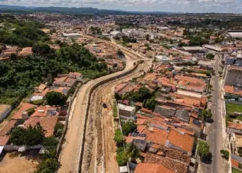 Avança obra do Canal do Rio Grangeiro: 50% dos serviços já executados