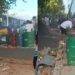 Ônibus escolar desgovernado derruba muro de escola e deixa três feridos graves em Juazeiro do Norte