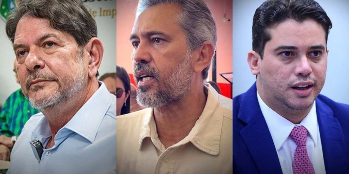 CID Gomes, Elmano de Freitas e Júnior Mano / Crédito: Fernanda Barros / Marcelo Bloc / Billy Boss/Câmara Federal