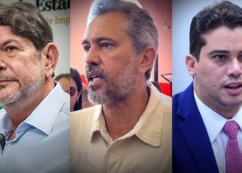 ￼CID Gomes, Elmano de Freitas e Júnior Mano / Crédito: Fernanda Barros / Marcelo Bloc / Billy Boss/Câmara Federal