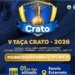 1ª Reunião técnica para a V Taça Crato – 2026 acontece sábado, 1º de agosto