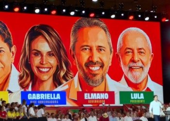 Camilo Santana defende reeleição de Elmano, exalta parceria com Lula e faz críticas à oposição durante convenção do PT