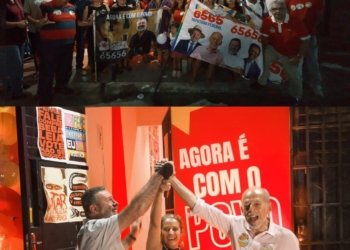 Samuel Siebra e Inácio Arruda inauguram Comitê Central de campanha no Crato