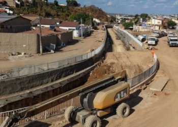 Obra no Canal do Rio Granjeiro entra na reta final com 65% dos serviços executados